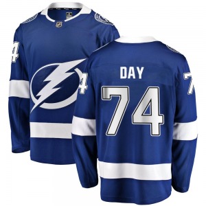 Breakaway Fanatics Branded Youth Sean Day Blue Home Jersey - NHL Tampa Bay Lightning