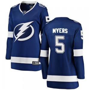Breakaway Fanatics Branded Women's Philippe Myers Blue Home Jersey - NHL Tampa Bay Lightning