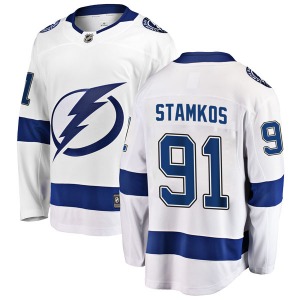 Breakaway Fanatics Branded Adult Steven Stamkos White Away Jersey - NHL Tampa Bay Lightning