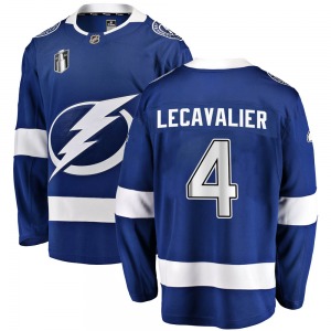 Breakaway Fanatics Branded Youth Vincent Lecavalier Blue Home 2022 Stanley Cup Final Jersey - NHL Tampa Bay Lightning