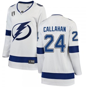 Breakaway Fanatics Branded Women's Ryan Callahan White Away 2022 Stanley Cup Final Jersey - NHL Tampa Bay Lightning
