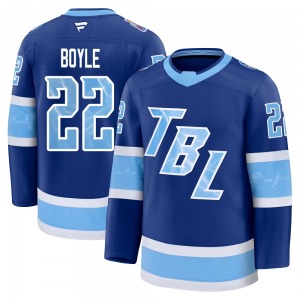 Premium Fanatics Youth Dan Boyle Blue 2026 Stadium Series Jersey - NHL Tampa Bay Lightning