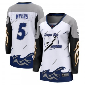 Breakaway Fanatics Branded Women's Philippe Myers White Special Edition 2.0 Jersey - NHL Tampa Bay Lightning