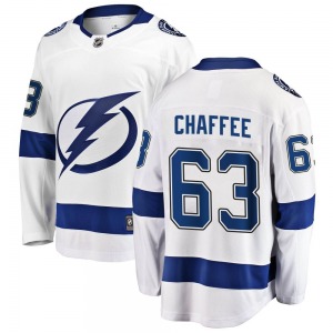 Breakaway Fanatics Branded Youth Mitchell Chaffee White Away Jersey - NHL Tampa Bay Lightning