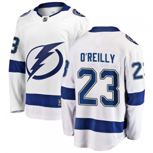 Breakaway Fanatics Branded Youth Sam O'Reilly White Away Jersey - NHL Tampa Bay Lightning